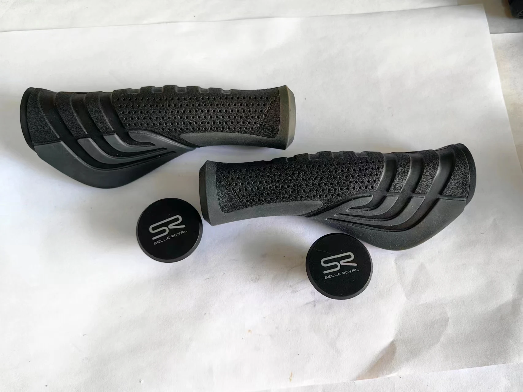 Эргономичные складные ручки для горного и шоссейного велосипеда 135 мм