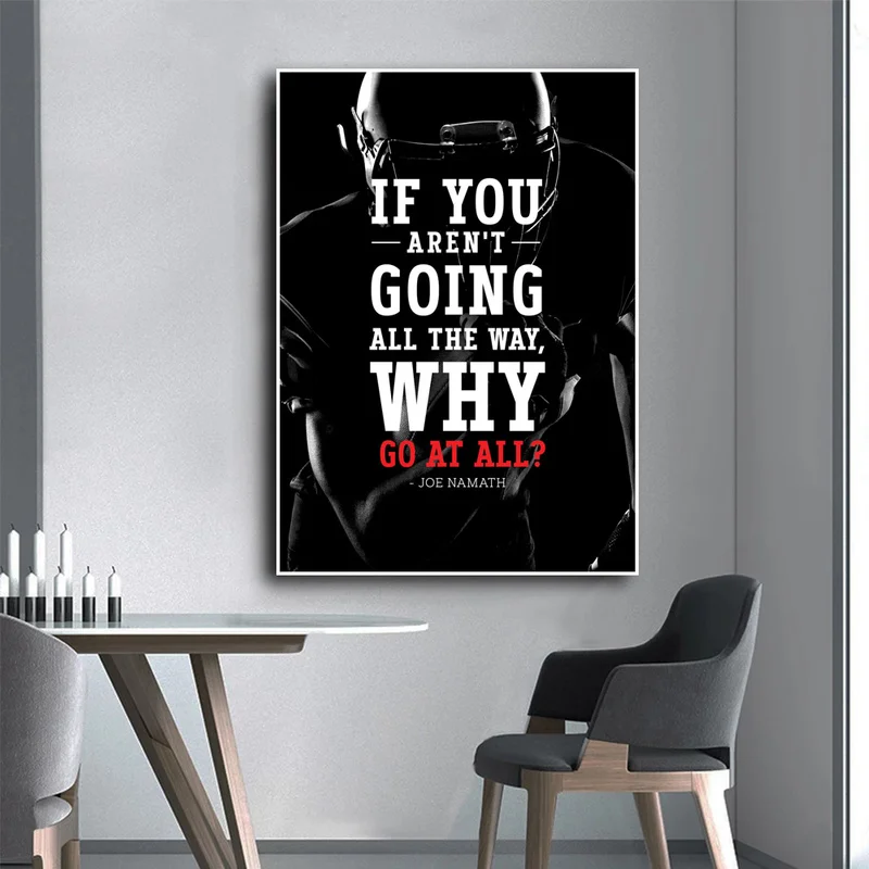 Абстрактная Цитата знаменитостей мотивирующая Картина на холсте искусство и