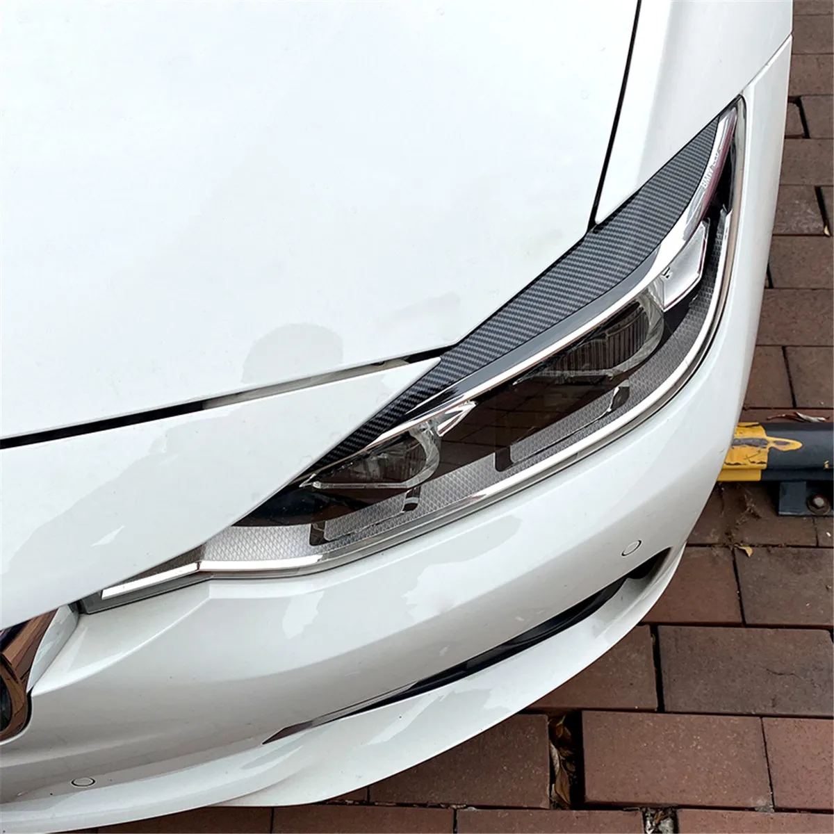 Автомобильная фара веко для бровей наклейка оболочка противоскользящие полоски