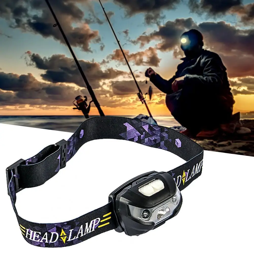 

Outdoor night vegetable growing sensor headlight three light source mode waterproof 1500mAh professional night running headlight