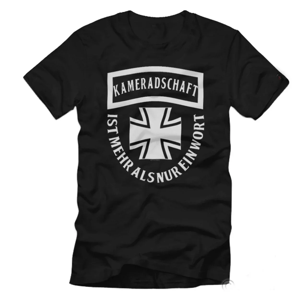 Камераadschaft Исто волшебство Als Nur Ein Wort. Футболка Bundeswehr Freundschaft. Хлопковая мужская