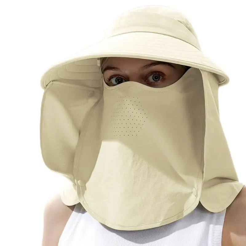 

Шляпа рыболовная со съемным воротником и широкими полями