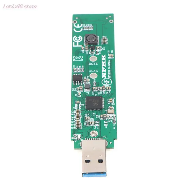 1 шт. SATA nvme двойной протокол m.2 SSD к USB 3 0 Адаптерная карта RTL9210B не поддерживается PCIe