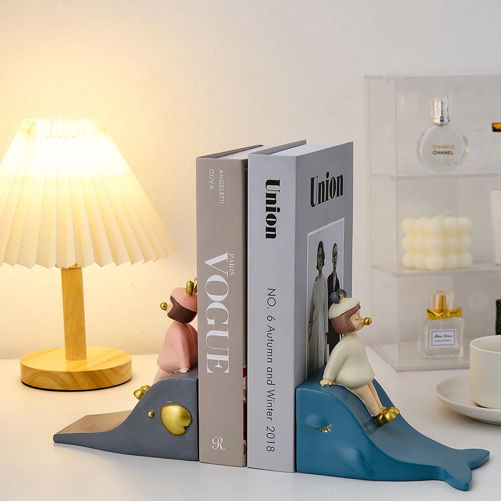 

Симпатичная Статуэтка для девочки, украшение для дома, книжная полка, декоративные фигурки, украшение для гостиной, подарок для девочки на д...