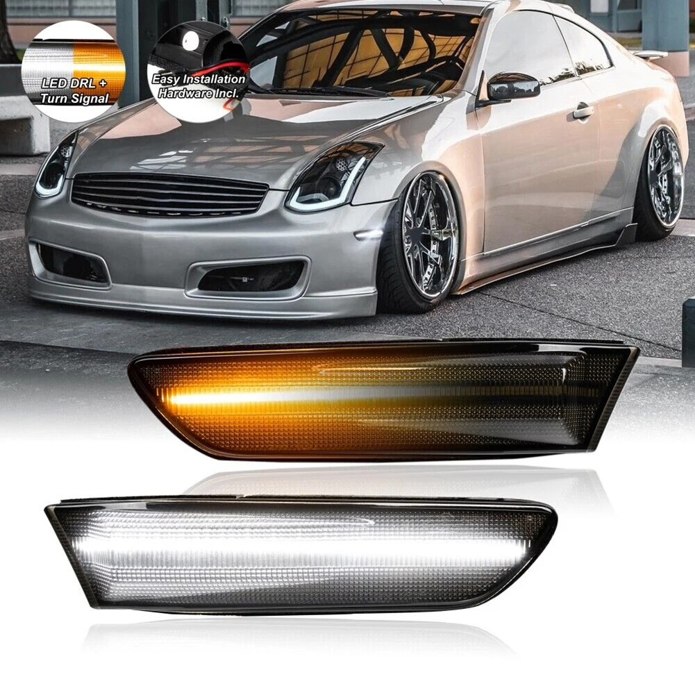 

2 шт., автомобильные поворотники для Infiniti G35 Coupe 03-07