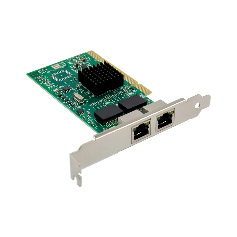 

1 компл. 82546EB PRO 1000MT PCI гигабитная Двухпортовая сетевая карта 8492MT, сетевая карта гигабитная RJ45, сетевая карта