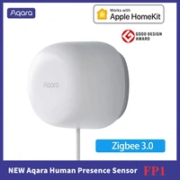 aqara human presence sensor fp1 zigbee high precision sensing smart home human body exists sensor for apple homekit aqara home