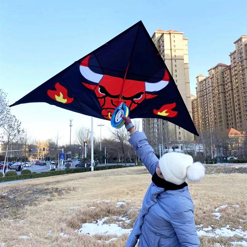 Бесплатная доставка бык воздушные змеи ripstop нейлоновый змей летящий коровьи