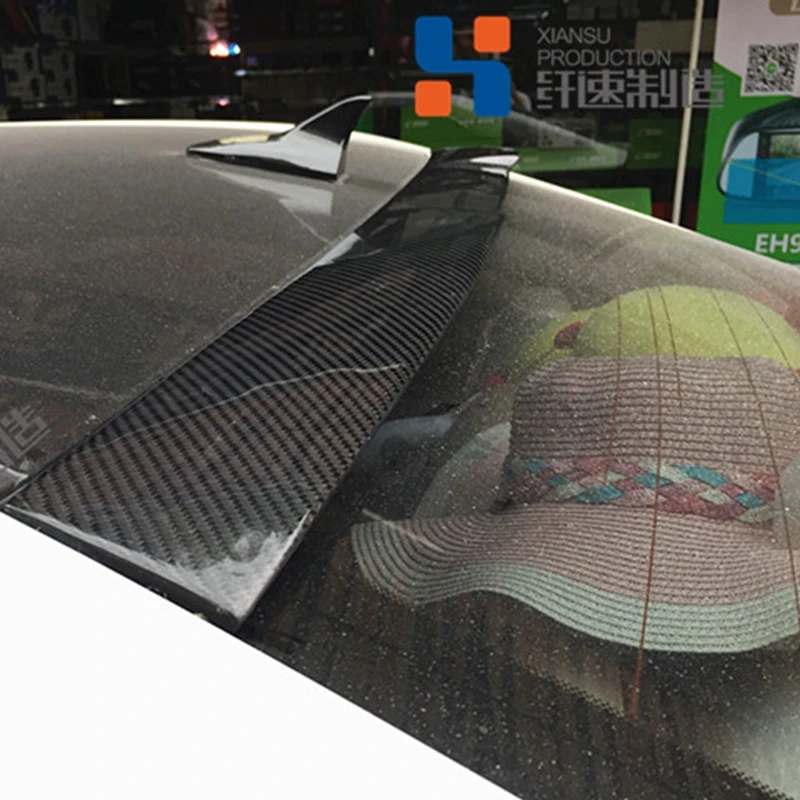 

For Toyota Camry Spoiler 2012-2016 Camry Spoiler with Light High Quality Carbon FiberMaterial Car Rear Spoiler