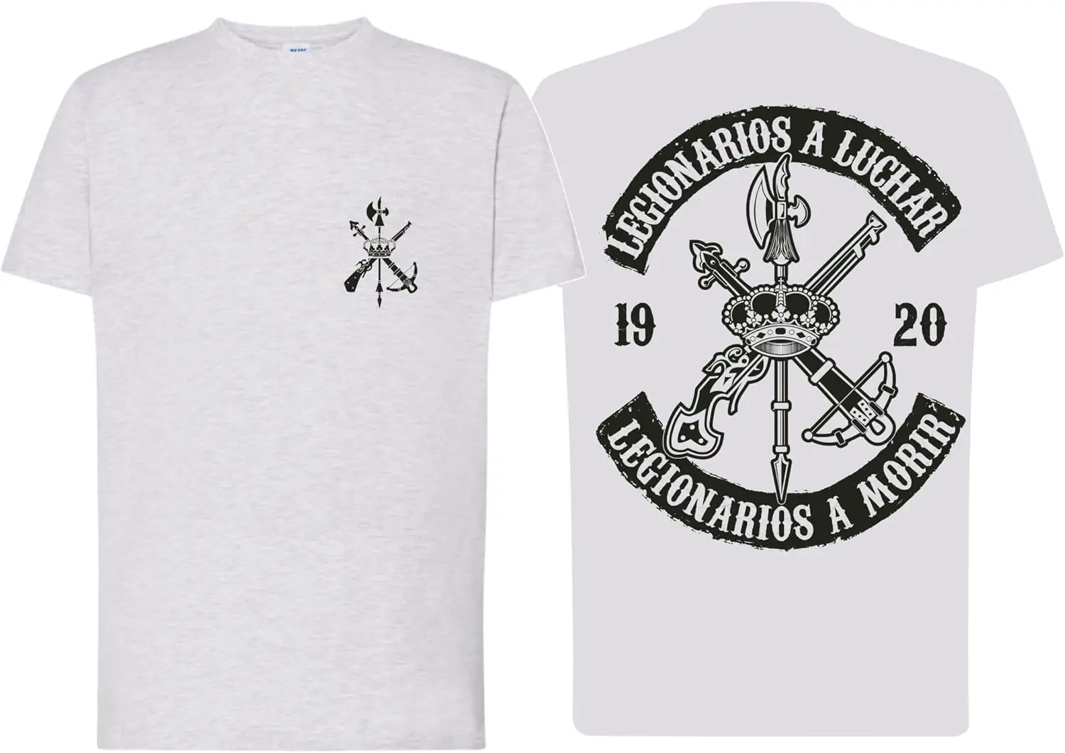 Испанский легион Tercio de Extranjeros Мужская футболка с коротким рукавом Повседневная