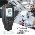 Лидер продаж, цифровой измеритель толщины покрытия с ЖК-дисплеем с подсветкой, 1 микрон0-1300, тестер толщины лакокрасочного покрытия автомобиля
