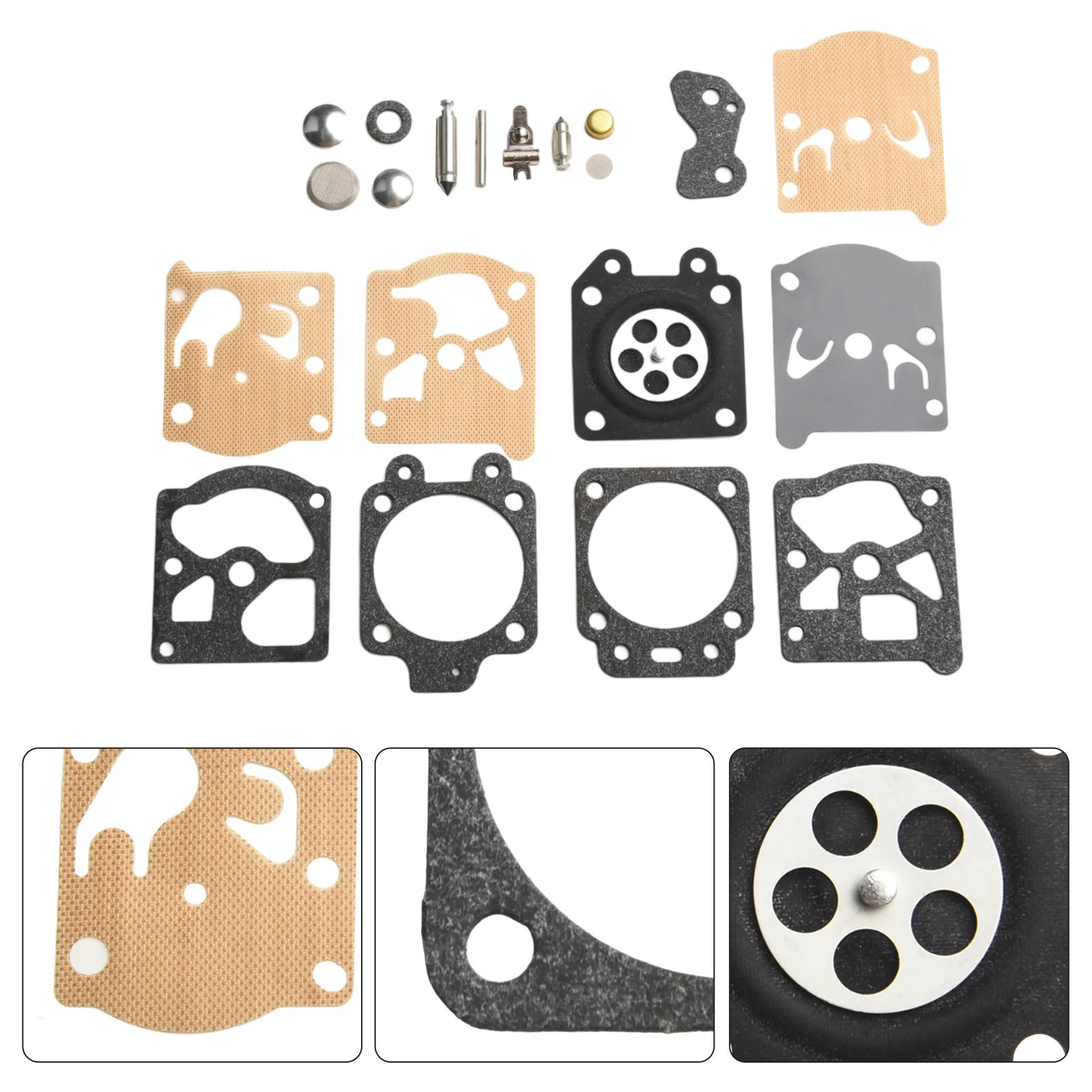 1 комплект ремонтный прокладок диафрагмы карбюратора для Walbro K20-WAT WA WT аксессуары