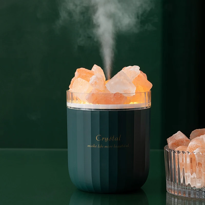

Electric Air Humidifier Aromatherapy Diffuser USB Wireless Crystal Aroma Essential Oil Diffuser Ultrasonic Humidifier Mist Maker