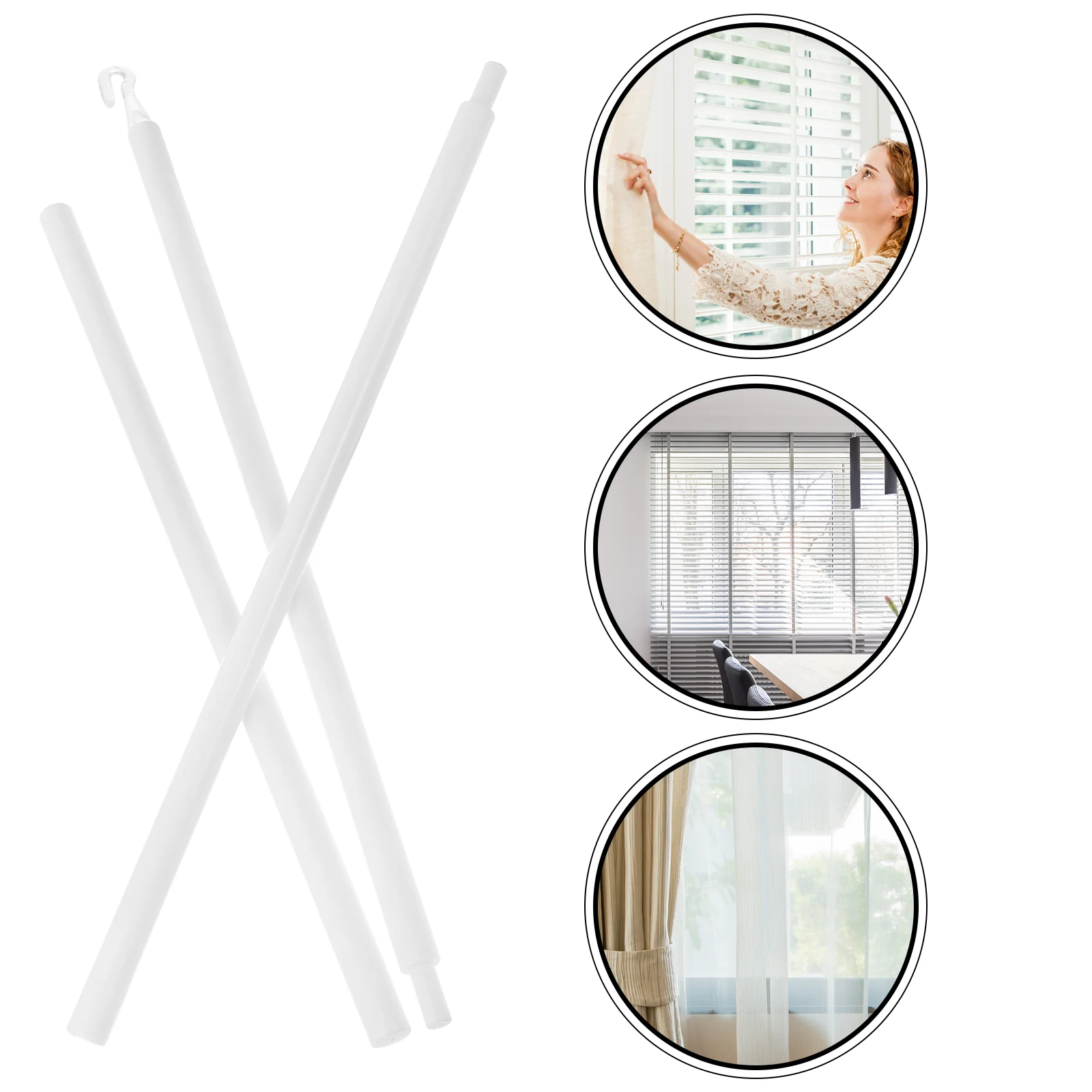 Венецианский жалюзи пластик для открывания штор наклона окна сменная палочка с