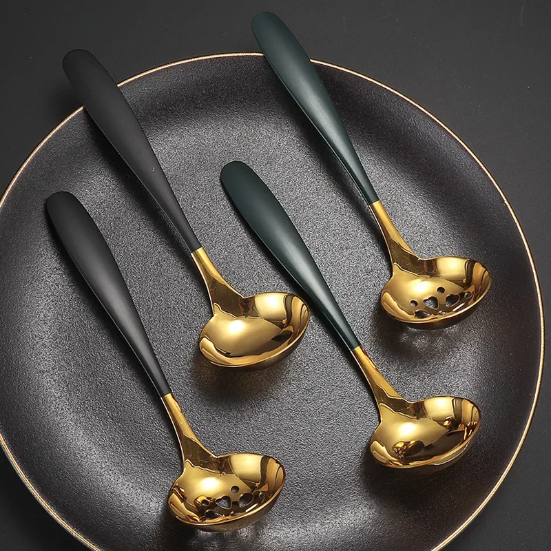 Ложка суповая из нержавеющей стали металлический столовый прибор с длинной