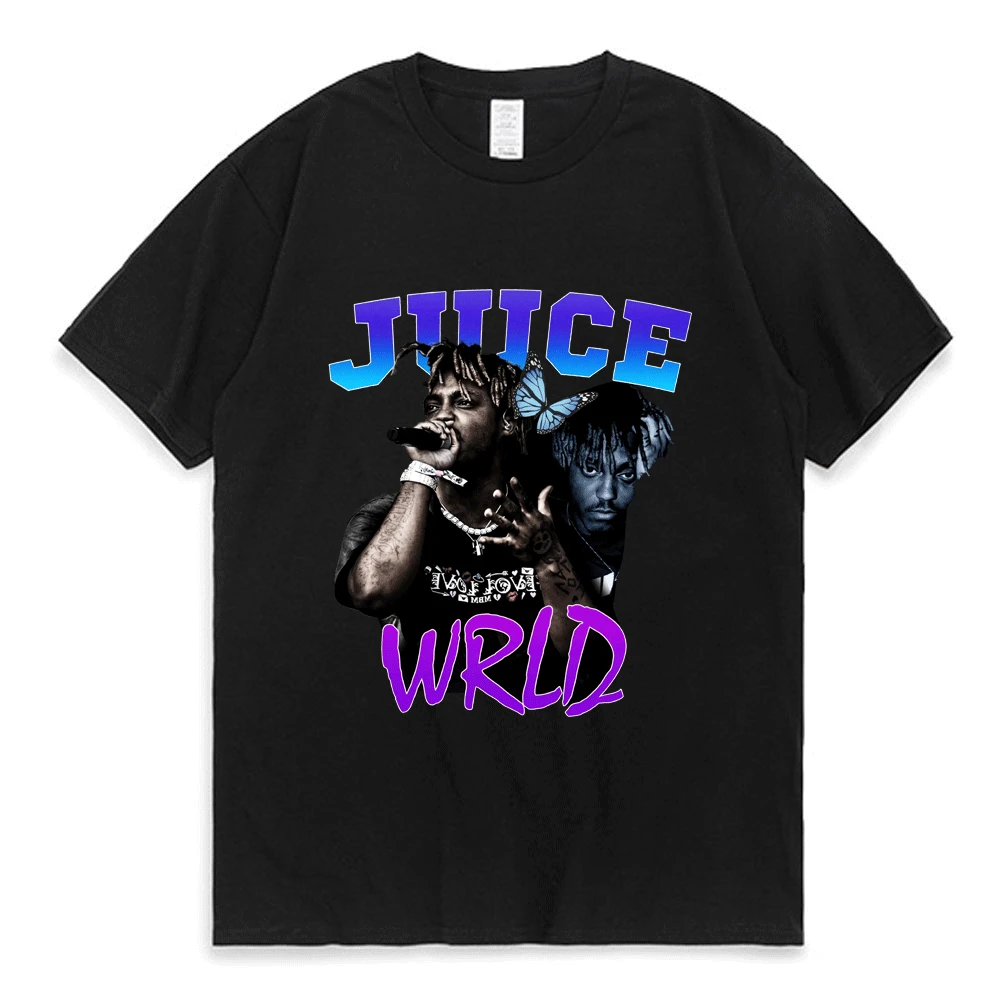 

Rapper Juice Wrld Legends Never Die T-shirt Juice Has Something To Say To Wrld T Shirt Hip Hop Tee Shirt Streetwear Short Sleeve