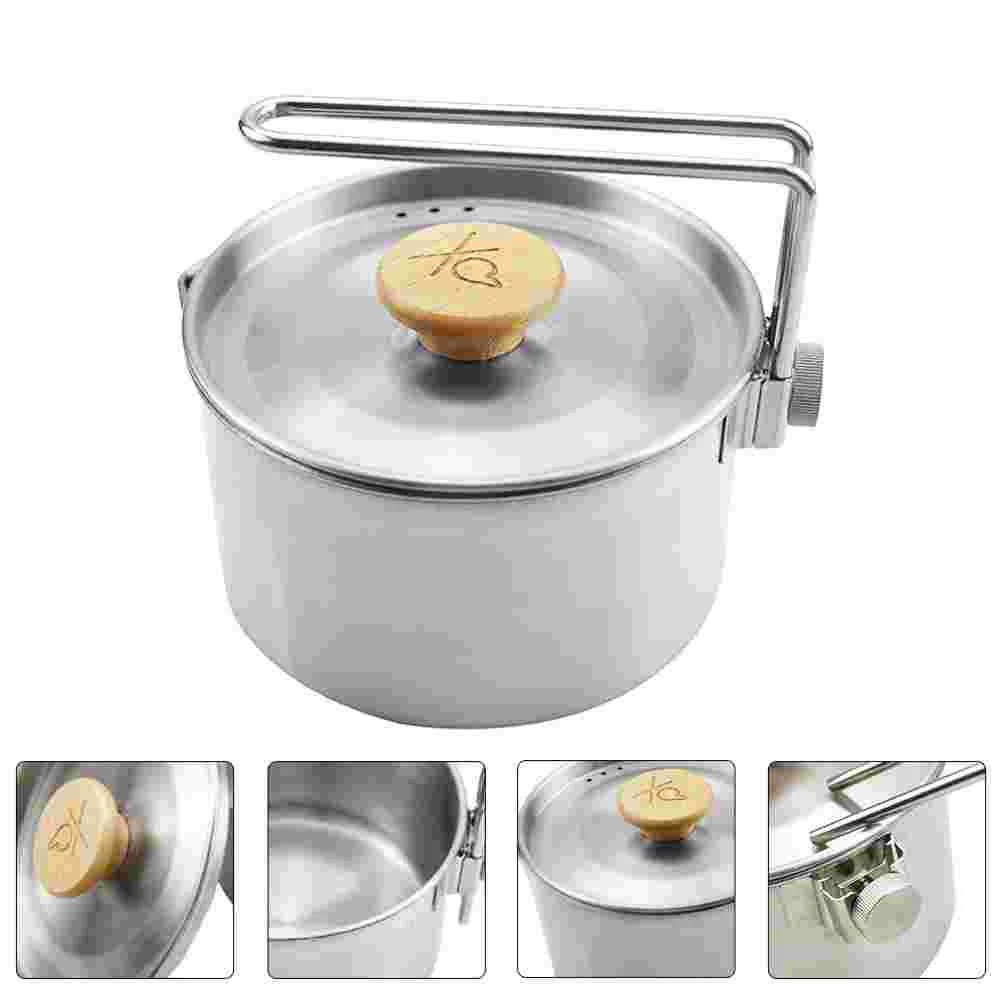 

Outdoor Camping Cookware Camping Pot Outdoor Camping Supply Coffee Kettle