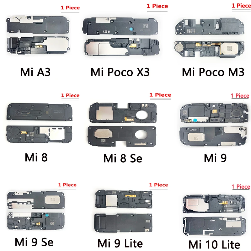 

Loud Speaker Sound Buzzer Ringing Flex Cable For Xiaomi Mi A3 8 9 10 11 10T Lite Pro Se Poco M3 X3 NF Speaker Replacement Parts