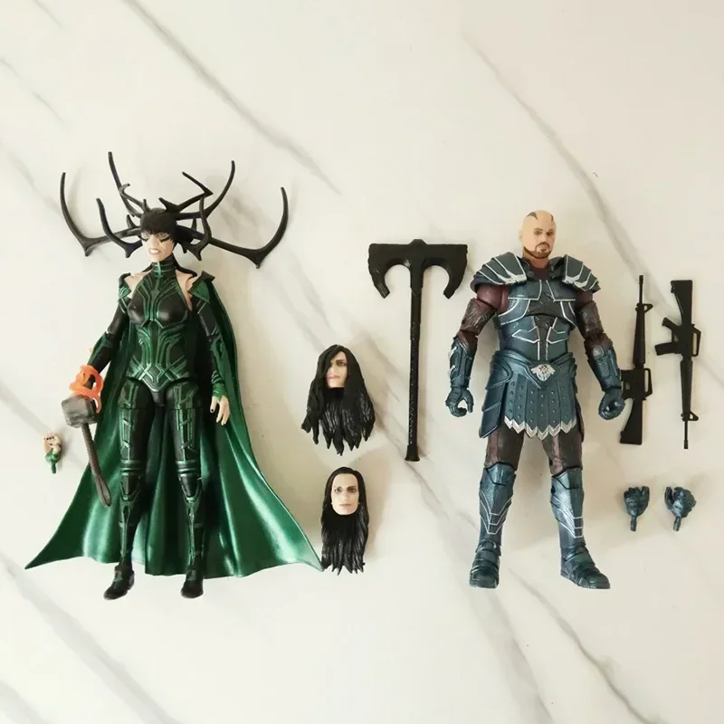 Оригинальная кукла Marvel Legends игрушки Hela Thor фигурка Juice Girl богиня смерти Skurge модель