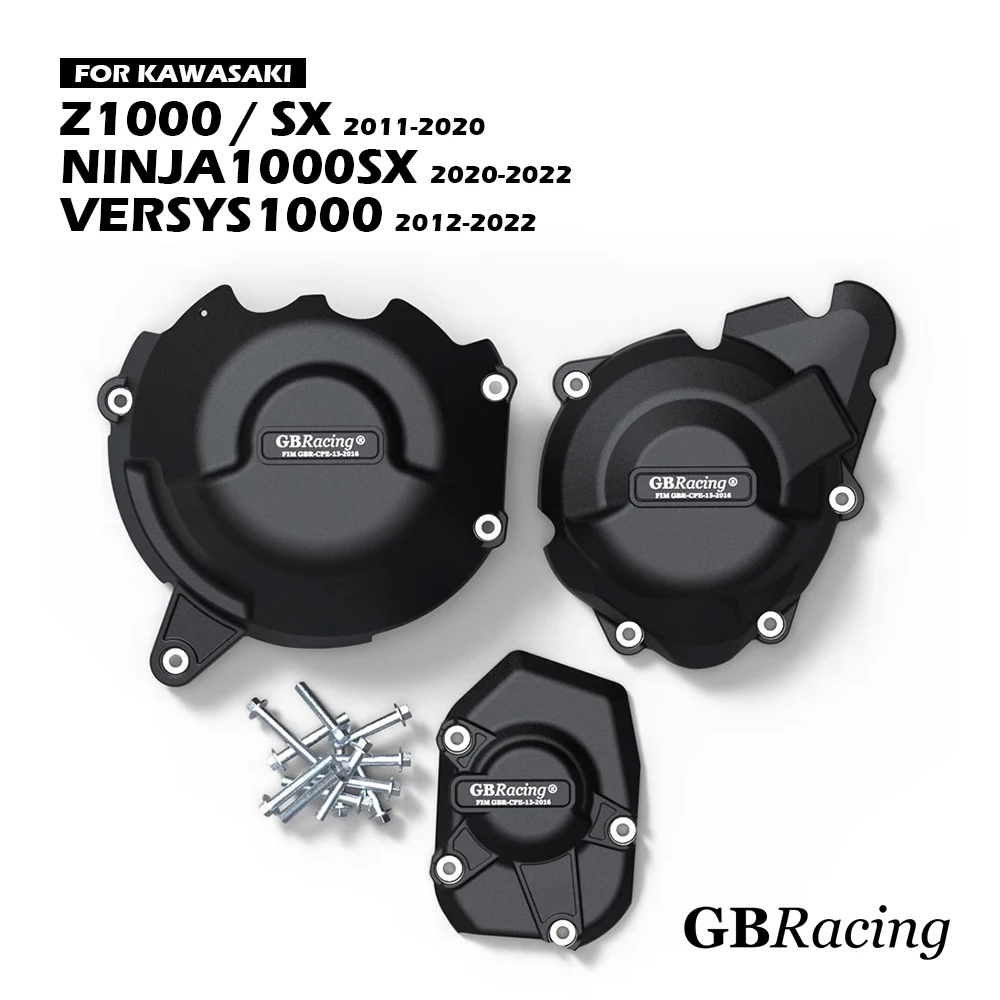 Z1000 SX NINJA1000SX 2011-2022 GBRacing Защитный чехол для двигателя KAWASAKI Мотоциклетная защитная