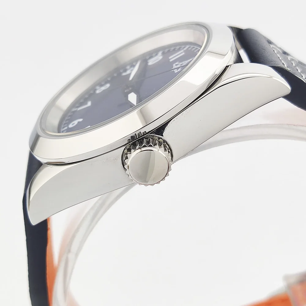 Часы OUMASHI-38 мм NH35 деловые повседневные модные водонепроницаемые механические