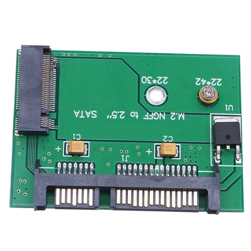 

1Pc M.2 NGFF Ssd Solid State Hard Disk To Half High 2.5 Inch Sata3 Adapter Card