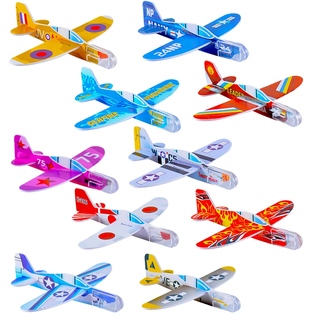 

25 Pcs Flying Foam Planes Airplane Model Glider Airplanes Bulk Throwing Toy Child Years