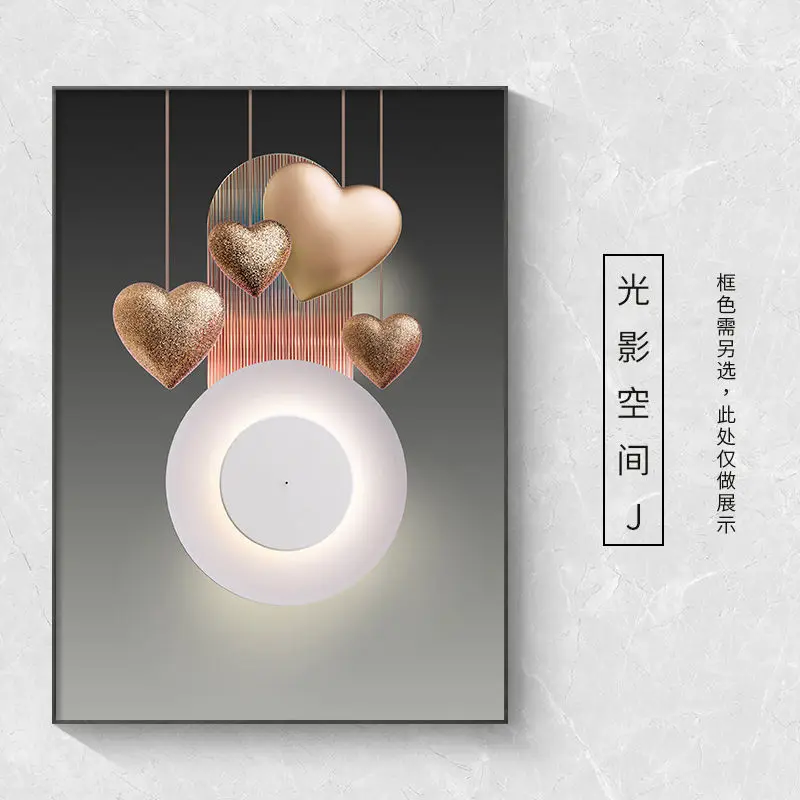 Дорожная декоративная картина в скандинавском стиле Акула Электрический