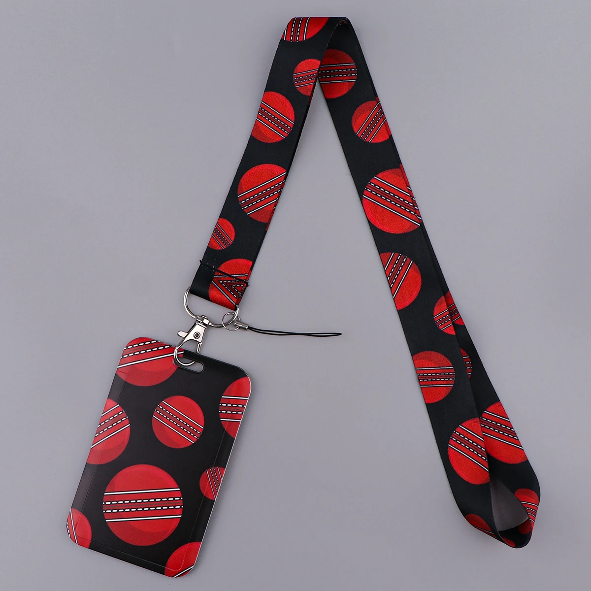 Спортивный шнурок с шариками для ключей чехол удостоверения личности держатель