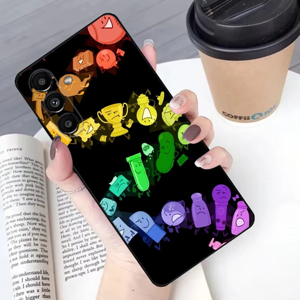 Battle for Dream Island Phone Case For Samsung S 25 24 21 22 23 30 20 Ultra Plus Fe Lite Note 10 9 5G Black Soft