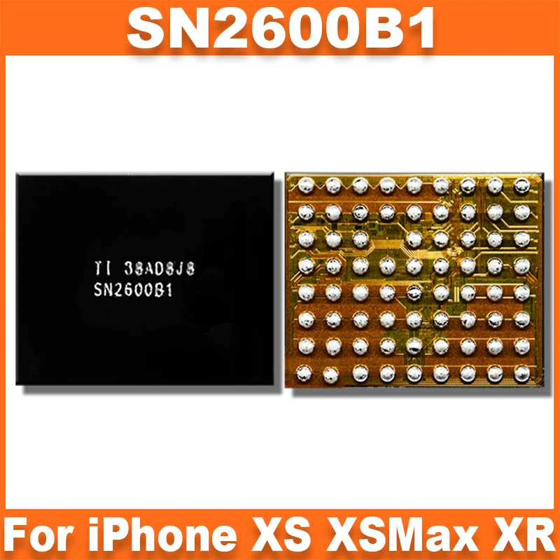Микросхема зарядного устройства SN2600B1 SN2600B2 U3300 TIGRIS T1, зарядка через USB, чип с интегральной схемой BGA для iPhone XS, XS Max, XR, запасные части, чипсет, 10 шт. Микросхема зарядного устройства SN2600B1 SN2600B2 U3300 TIGRIS T1, зарядка через USB, чип с интегральной схемой BGA для iPhone XS, XS Max, XR, запасные части, чипсет, 10 шт.