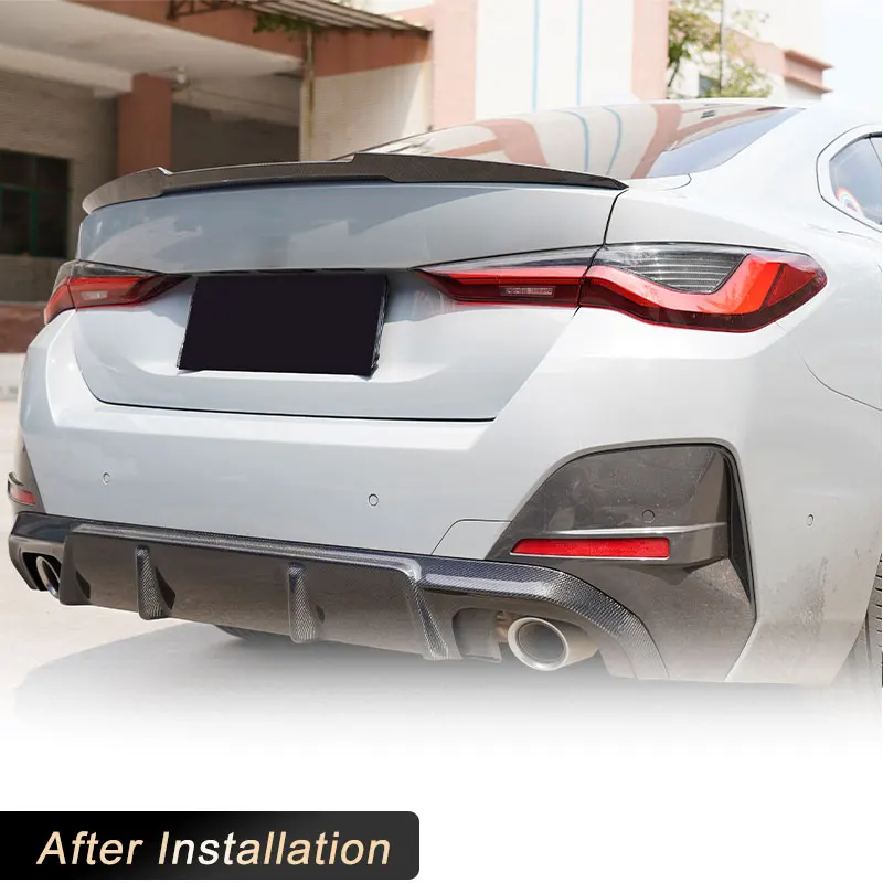 Автомобильный задний спойлер багажника крылья для BMW 4 серии I4 G26 M Sport двери 2021-2023