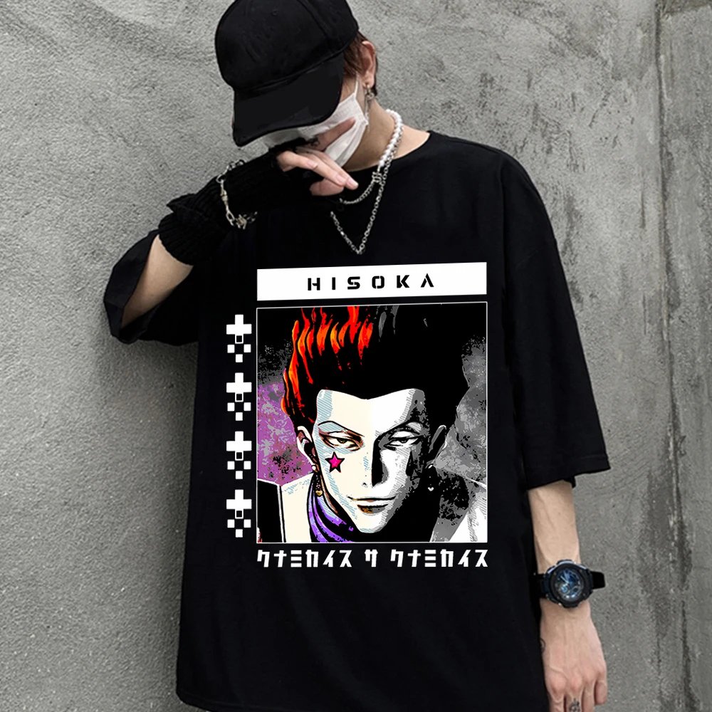 Купи Harajuku T-shirts Anime Hunter×Hunter Fashion Summer Tshirts O-Neck Tops Unisex T Shirt Hunter 2022 Hot Manga T-Shirts Camisetas за 299 рублей в магазине AliExpress