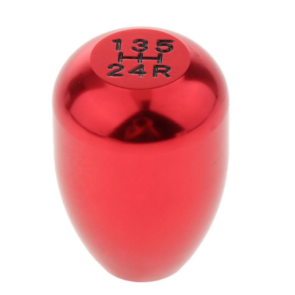 

5 Speed Car Manual Knob Gear Sticker Lever Aluminum Alloy