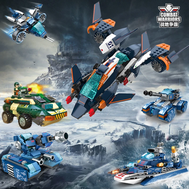 

Space Wars Series Tank Building Blocks Missile Car Heavy Armored Vehicle Off-road Vehicle MOC Boy Child Educational Toy Gifts