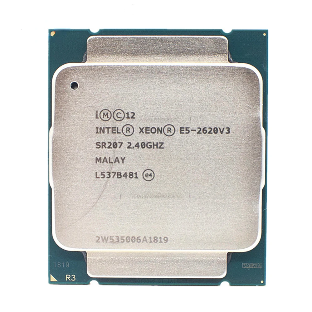 

Intel Xeon Processor E5 2620 V3 CPU 2.4G Serve LGA 2011-3 E5-2620 V3 2620V3 PC Desktop processor CPU For X99 motherboard