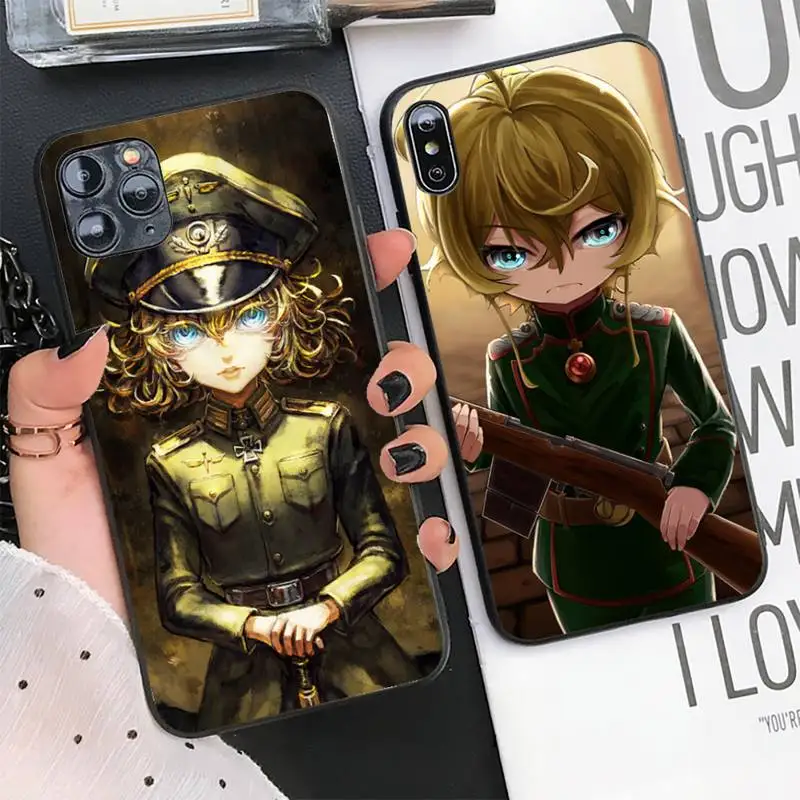 

Saga Of Tanya The Evil Phone Case For Iphone 11 12 13 14 Pro Max 7 8 Plus X Xr Xs Max Se 2020 Mini Case