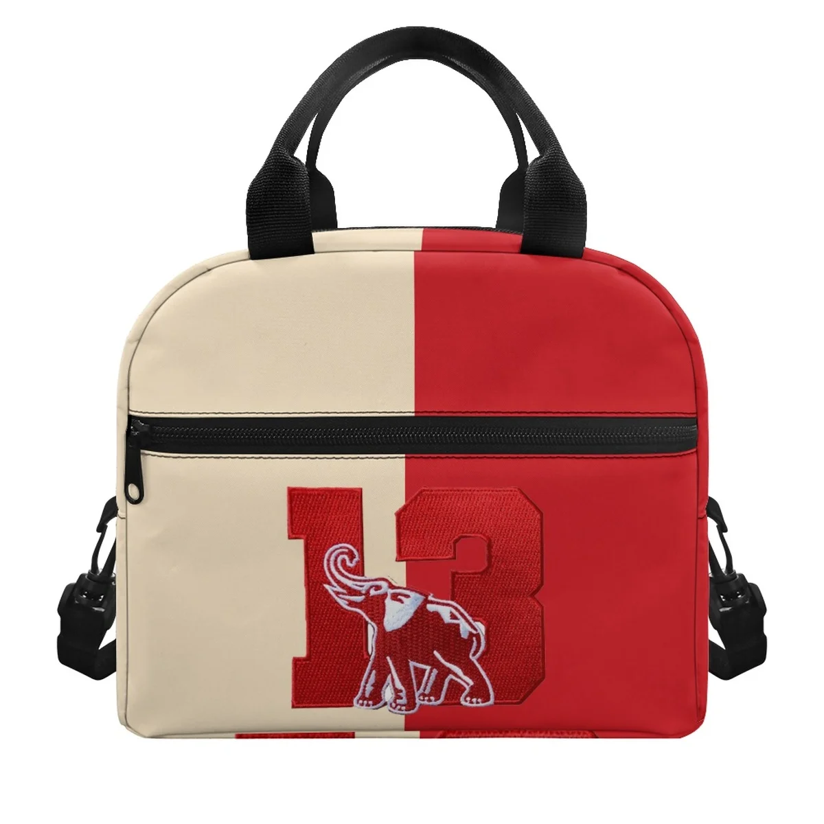 

FORUDESIGNS Delta Sigma Theta Lunch Bag Aesthetic Stay Fresh Lightweight Snack Bags Meal Box Accessories Recyclable Camping