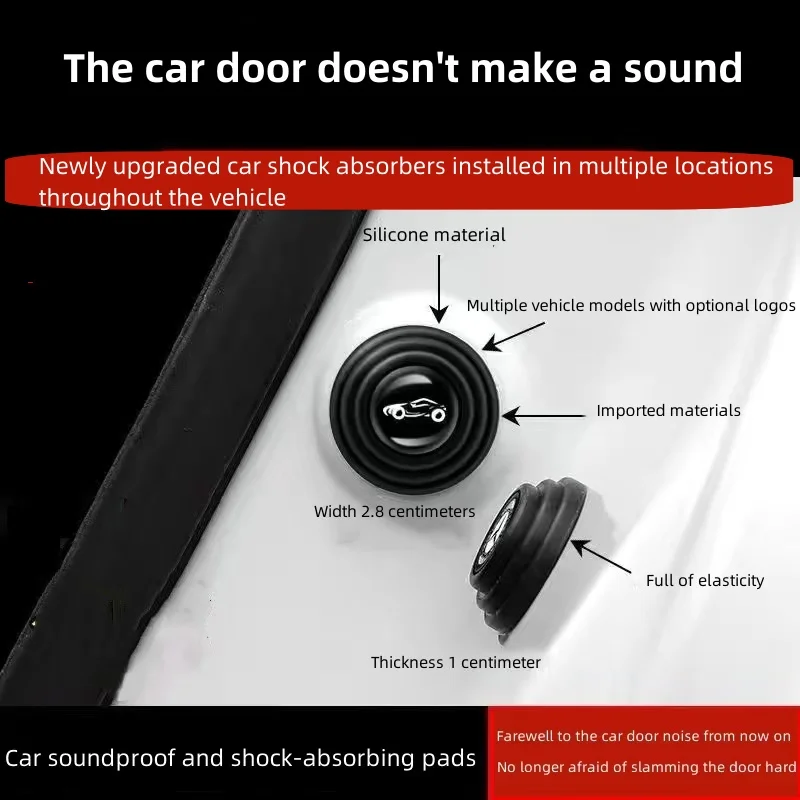 Амортизатор двери автомобиля силиконовый буфер коврик подушка аксессуары для A1