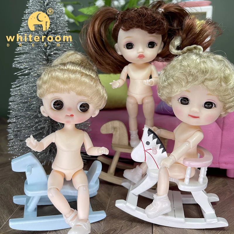 Куклы Bjd для девочек обнаженные девочки ob11 мини-кукла bjd 12 см игрушки детская
