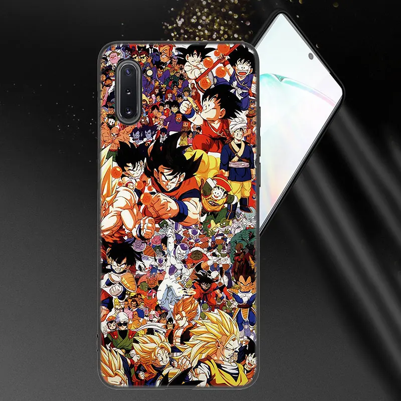 Аниме чехол для телефона Son Goku Samsung Galaxy M30 M31 S M23 M32 5G M11 M12 M21 M22 M51 M52 Note 10 Lite 20 Ultra J4 J6 + J8