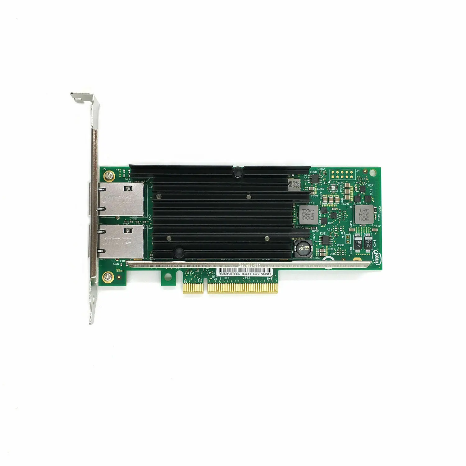 

X540-T2 Intel X540 чипсет PCIe x8 двойной медный RJ45 10 Гбит/с порт Ethernet Сетевая карта совместима