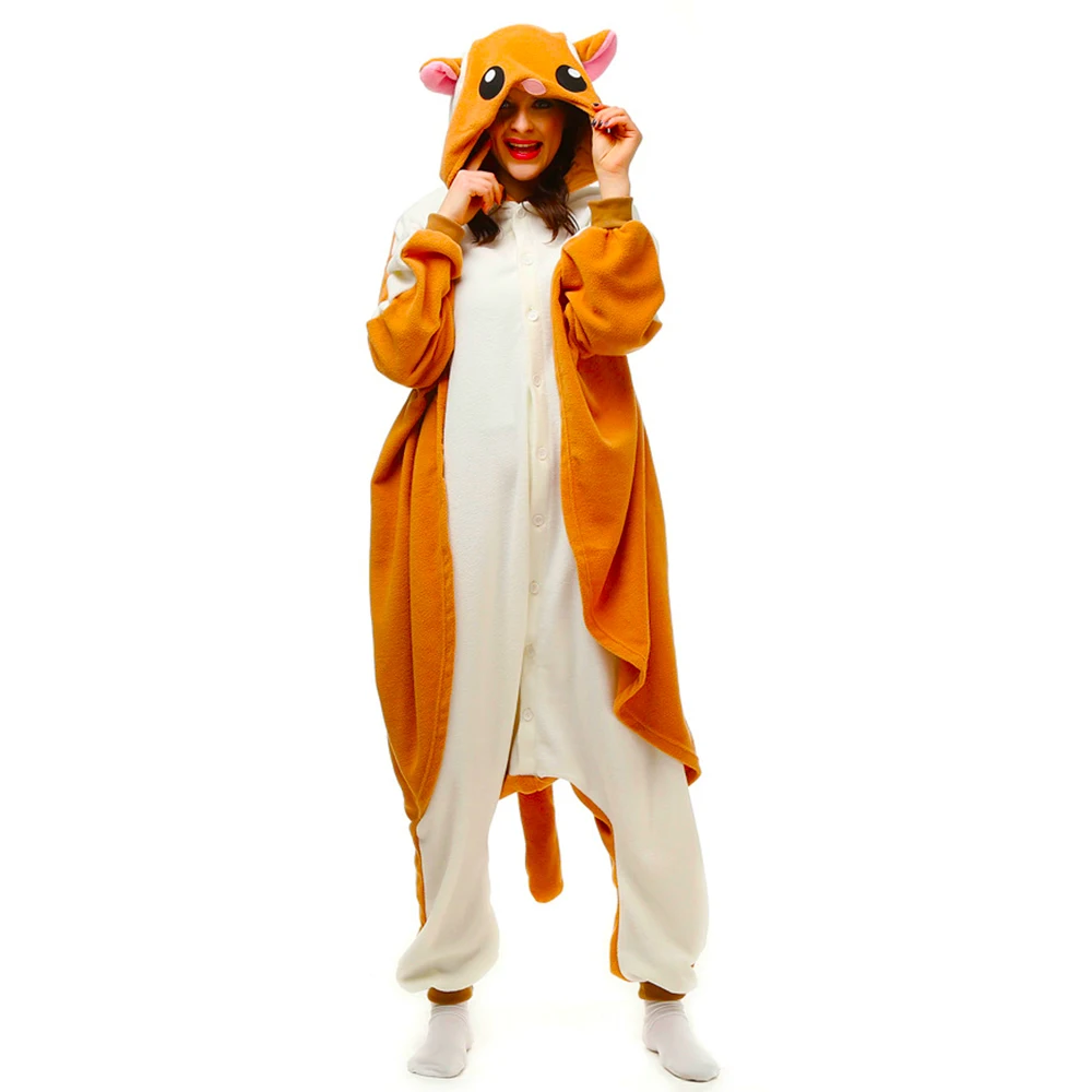 

Adult Fleece Kigurumi Women Cartoon Animal Onesies Cosplay Pajama Set Men Halloween Carnival Party Jumpsuit One-Piece Pyjamas