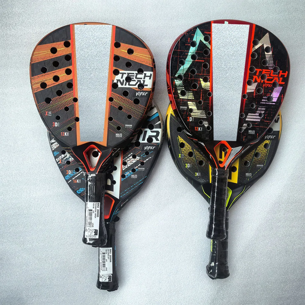 Новая Профессиональная мягкая Теннисная ракетка Pala из фибры FaceCarbon 12k/16k