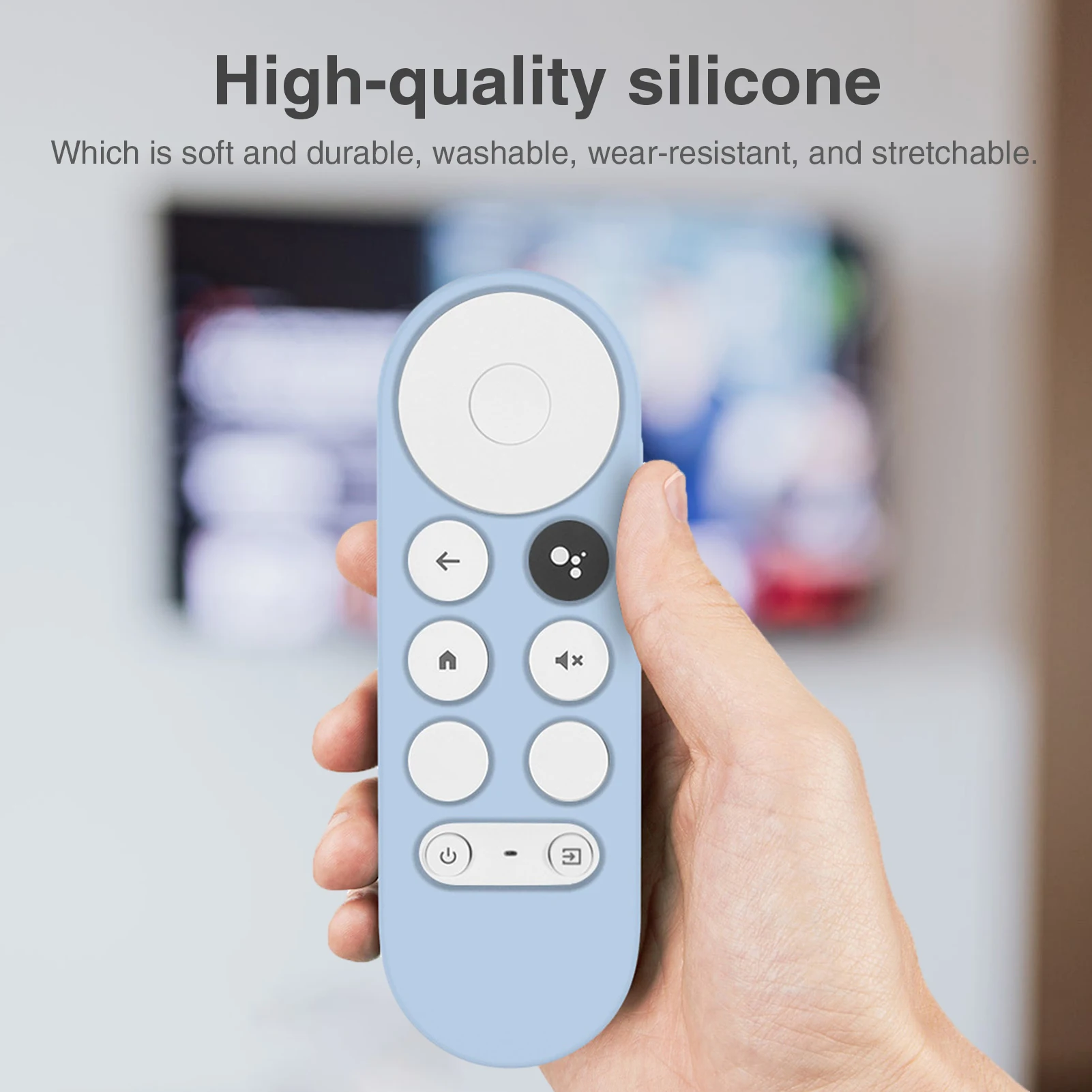 Чехол с пультом дистанционного управления для Chromecasts Google TV голосовым силиконовый