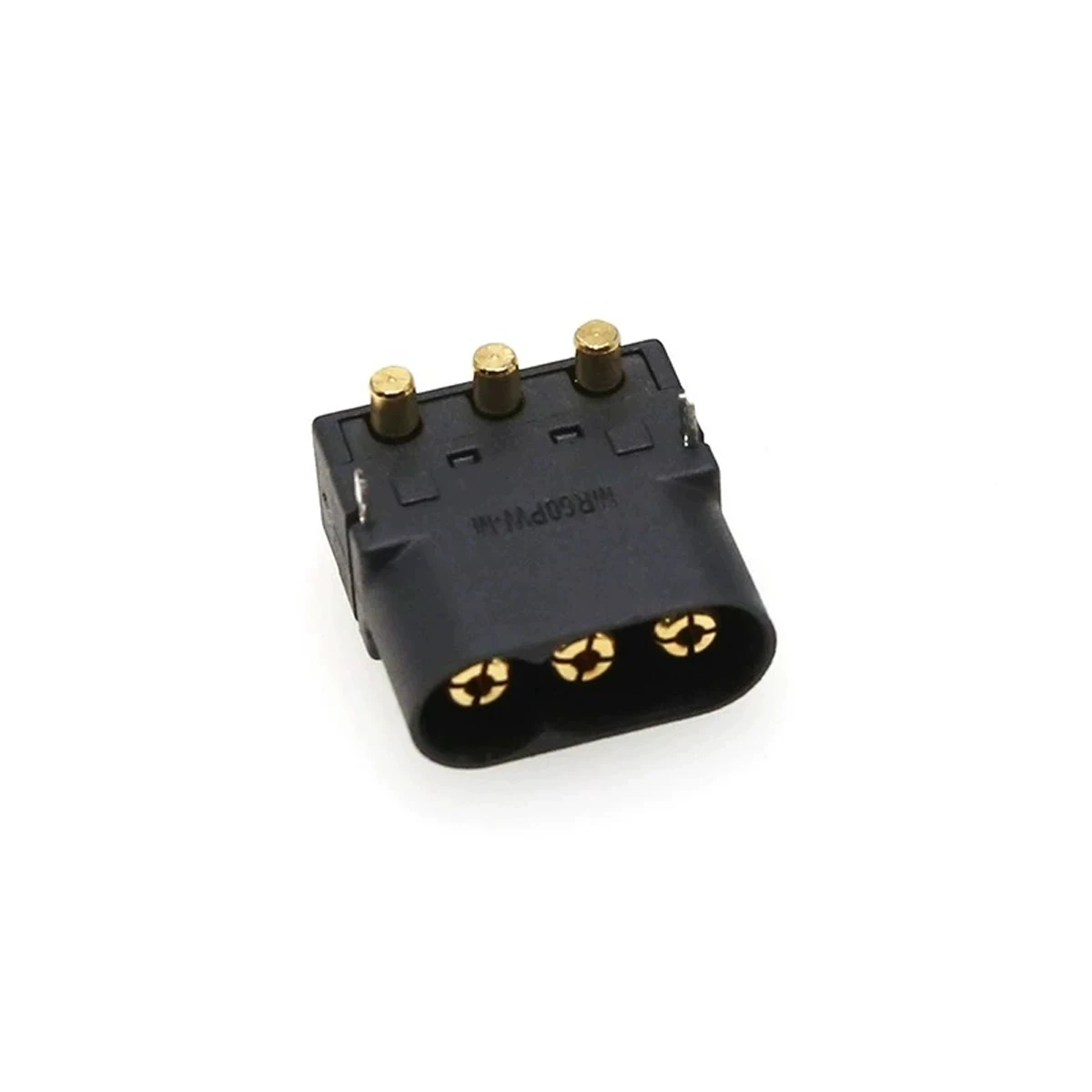 Фото Разъем для пайки MR60PW-M, 3-контактный, позолоченный, высокоточный, для RC FPV дронов, авиамоделей, LiPo аккумуляторов, ESC, моторов №4