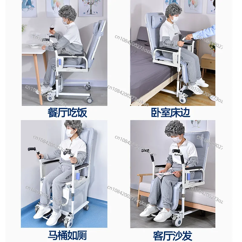 Macchina Di Trasferimento Per Disabili, Anziani Paralizzati, Dispositivo Di Trasferimento Per La Cura Del Sollevamento Idraulico (art.: 3920cb29cd370) - 3920cb29cd370