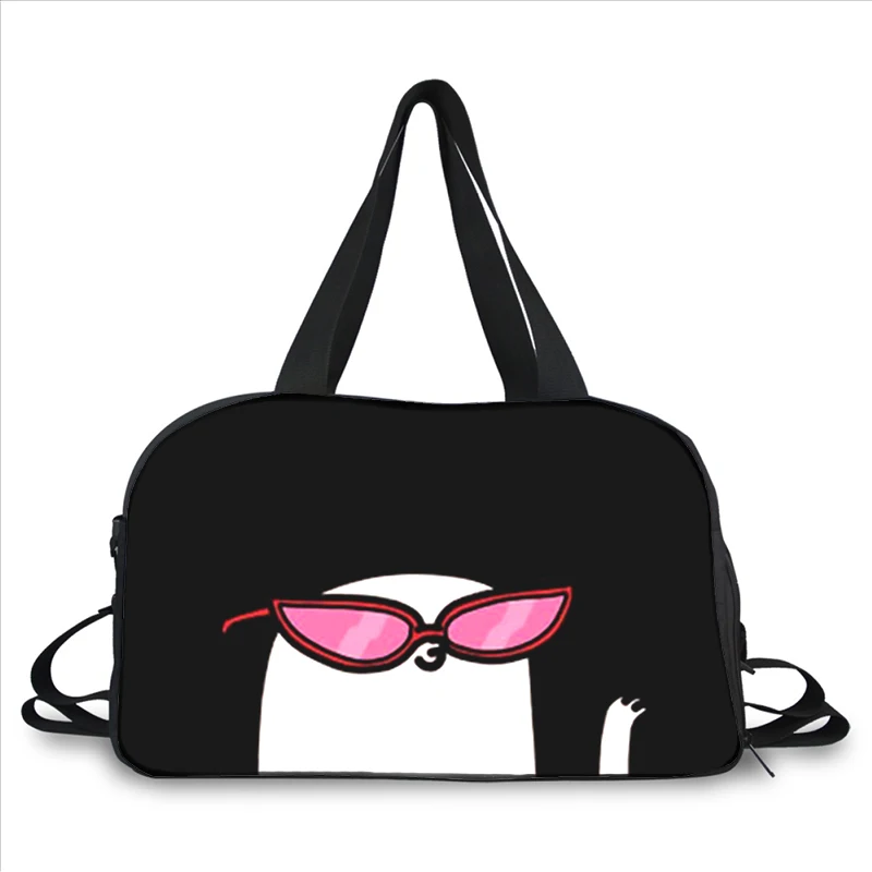 cute cartoon Ketnipz 3D printing fashion trend portable large capacity multi-function messenger bag travel bag