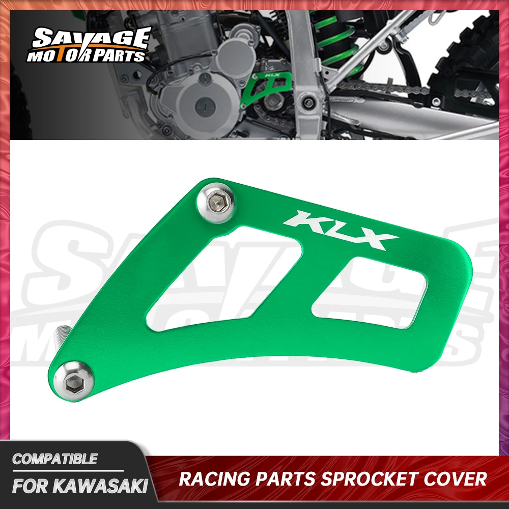 

KLX Racing Sprocket Cover For KAWASAKI KLX300 R/SM 2020-2022 KLX250 S/F Motorcycle Parts Engine Chain Guard Protector Dirt Bike