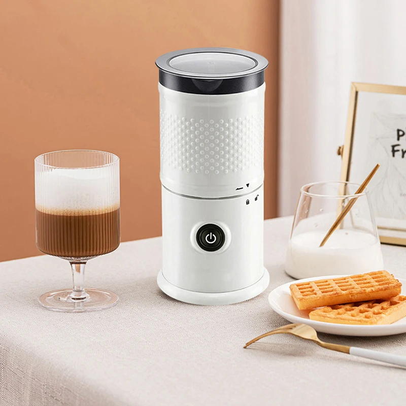 

Portable Electric Espresso Coffee Maker Companion Multi-function Automatic Milk Foam Machine Hot/Cold Milk Frother Milk Steamer